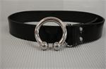 Circular barbell belt